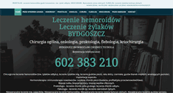 Desktop Screenshot of chorobyodbytu.pl